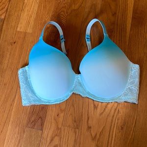 Blue ombré bra